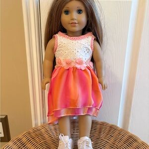EUC American Girl with pierced ears